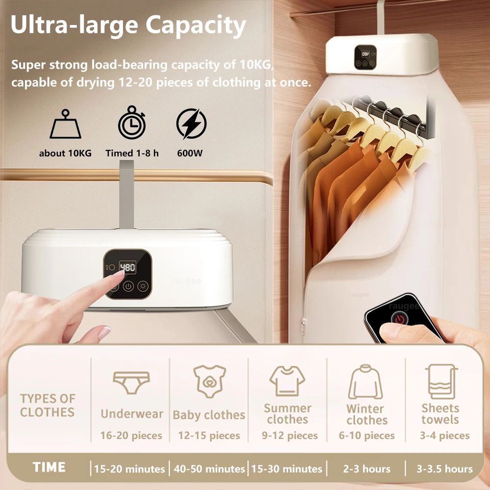 Portable Electric Clothes Dryer
