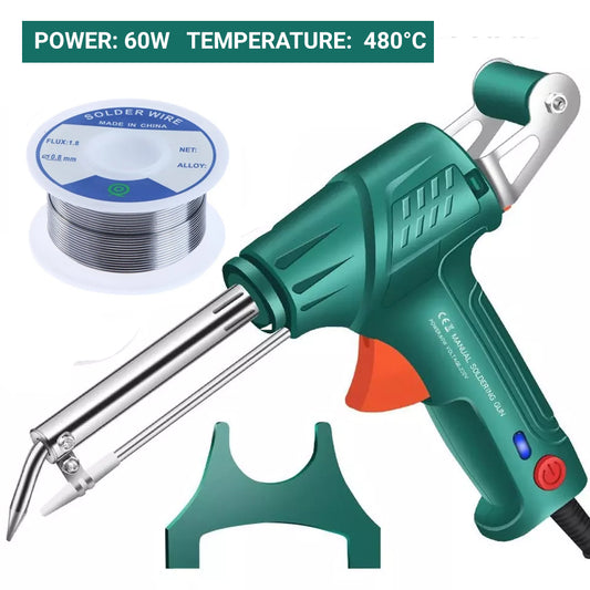 Automatically Soldering Gun 220v/110v 60W  with Soldering Wire