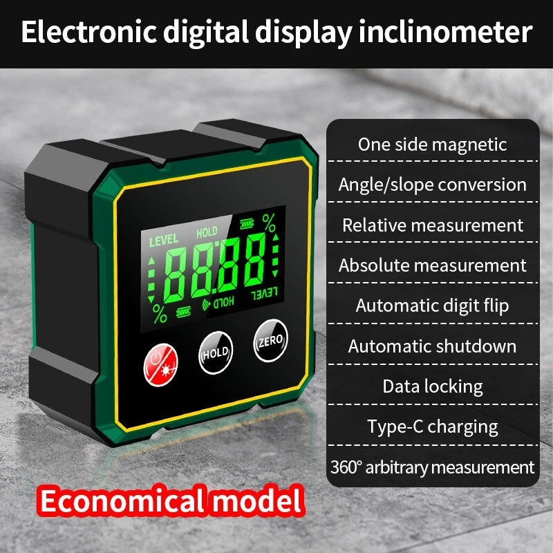 Magnetic Digital Angle Finder Protractor Inclinometer