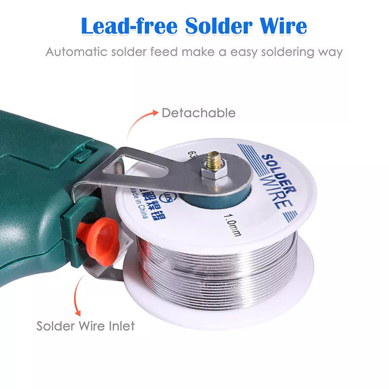 Automatically Soldering Gun 220v/110v 60W  with Soldering Wire