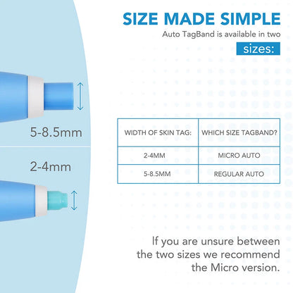 Natural Painless Auto Skin Tag Removal Kit | Mole Wart Remover Device